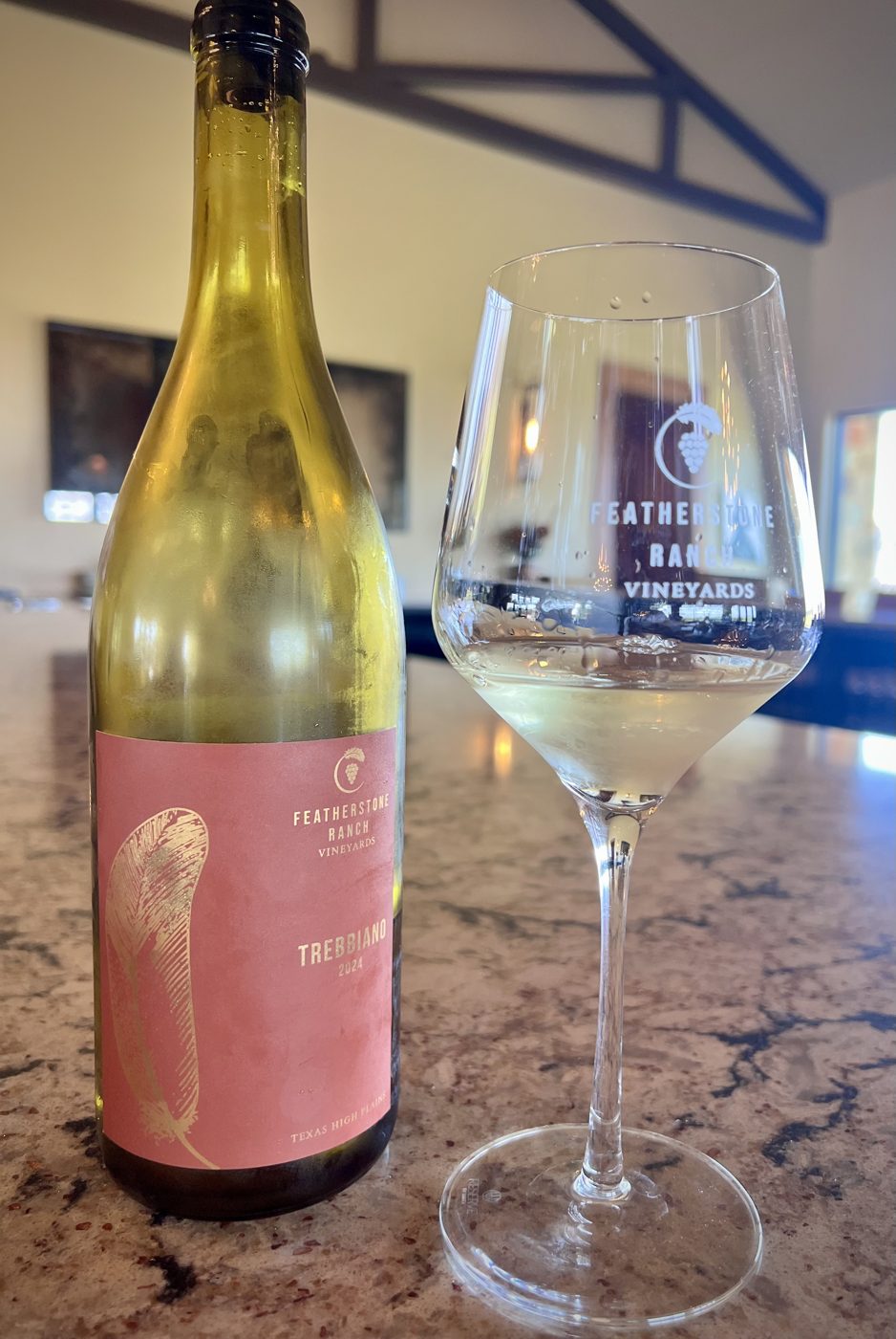 Plate 02 · The 2024 Trebbiano at Featherstone Ranch — Texas High Plains